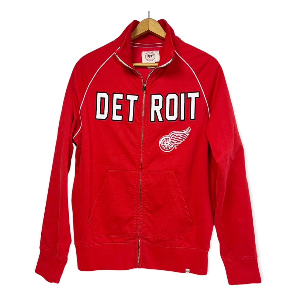 47 Forty Seven Brand Detroit Red Wings Warm Up Track Jacket